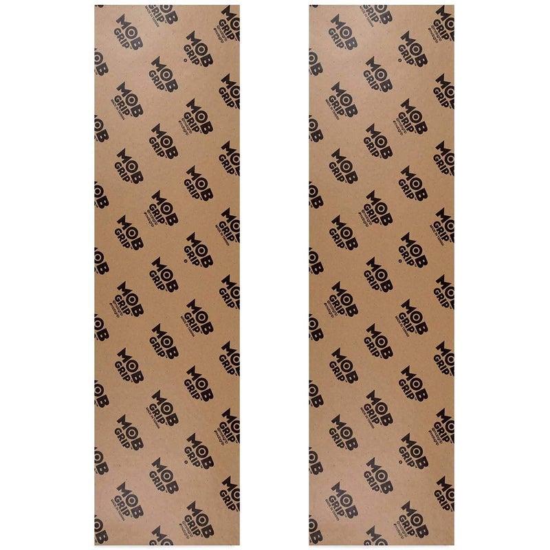 Mob Grip Mob Skateboard Grip Tape Sheet Black 2 X's 33" Long X 9" Wide - No Bubble Application Tape 33" x 9" (2 Sheets) - Image 2